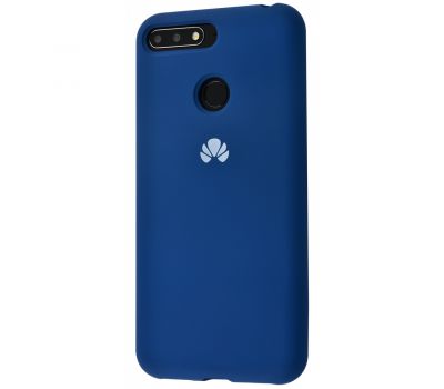 Чохол для Huawei Y6 Prime 2018 Silicone Full синій