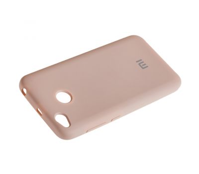 Чохол для Xiaomi Redmi 4x Silky Soft Touch блідо-рожевий 832661