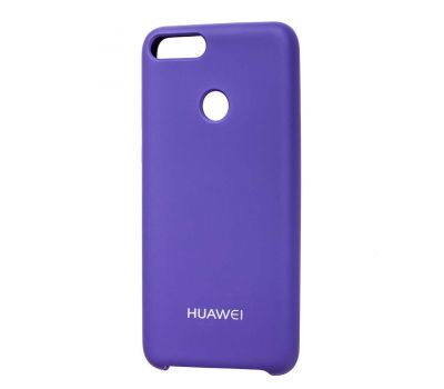 Чохол для Huawei P Smart Silky Soft Touch фіолетовий
