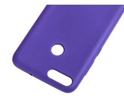 Чохол для Huawei P Smart Silky Soft Touch фіолетовий 836446