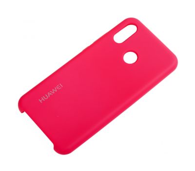 Чохол для Huawei P20 Lite Silky Soft Touch рожевий 836499