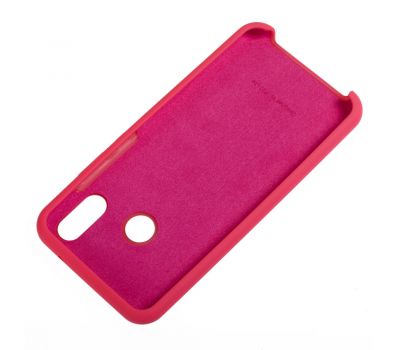 Чохол для Huawei P20 Lite Silky Soft Touch рожевий 836500