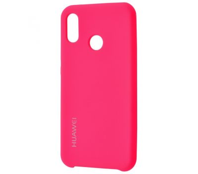 Чохол для Huawei P20 Lite Silky Soft Touch рожевий