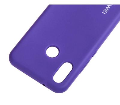 Чохол для Huawei P20 Lite Silky Soft Touch фіолетовий 836505