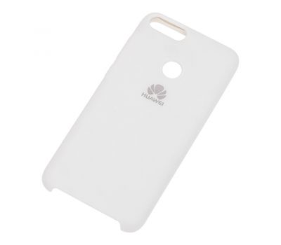 Чохол для Huawei P Smart Silky Soft Touch білий 836419