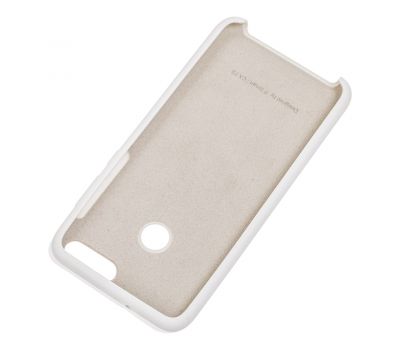 Чохол для Huawei P Smart Silky Soft Touch білий 836420