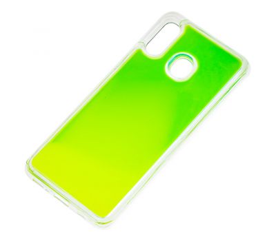 Чохол для Samsung Galaxy A40 (A405) "рідкий пісок" зелений 838680
