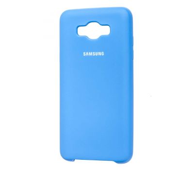 Чохол для Samsung Galaxy J7 2016 (J710) Silky Soft Touch світло синій