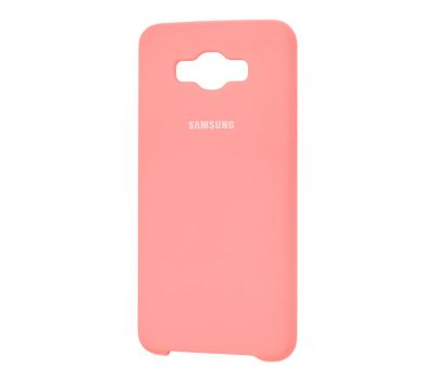 Чохол для Samsung Galaxy J7 2016 (J710) Silky Soft Touch "персиковий"