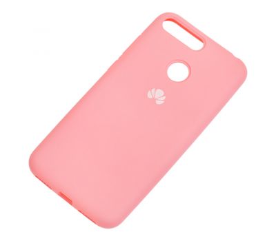 Чохол для Huawei Y6 Prime 2018 Silicone Full світло-рожевий 839929