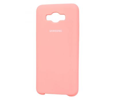 Чохол для Samsung Galaxy J7 2016 (J710) Silky Soft Touch рожевий 2