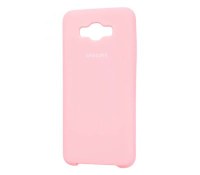 Чохол для Samsung Galaxy J7 2016 (J710) Silky Soft Touch світло рожевий