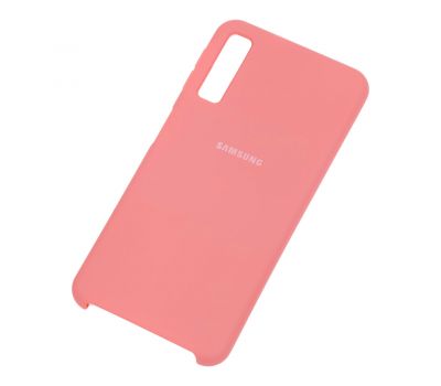 Чохол для Samsung Galaxy A7 2018 (A750) Silky Soft Touch персиковий 839343