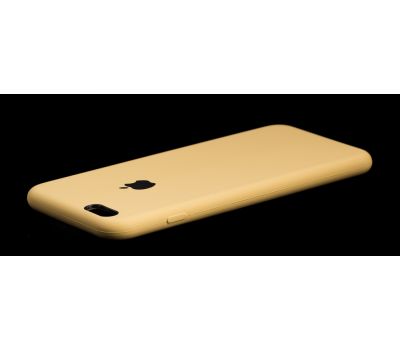 Чохол silicone case для iPhone 6 Plus гірчичний 84776