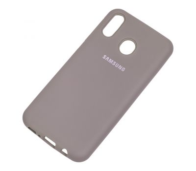 Чохол для Samsung Galaxy M20 (M205) Silicone Full сірий 841743