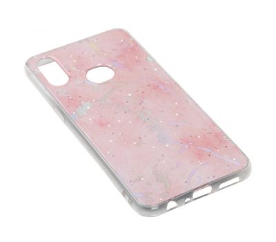 Чохол для Samsung Galaxy A10s (A107) силікон Marble рожевий 844546