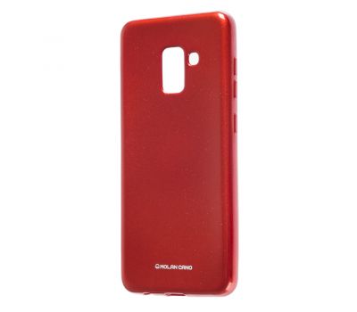Чохол для Samsung Galaxy A8 2018 (A530) Molan Cano Jelly глянець червоний