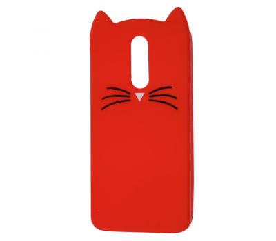 3D чохол для Xiaomi Redmi 8 кіт червоний