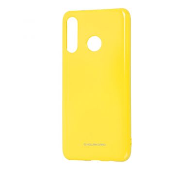 Чохол для Huawei P30 Lite Molan Cano Jelly глянець жовтий