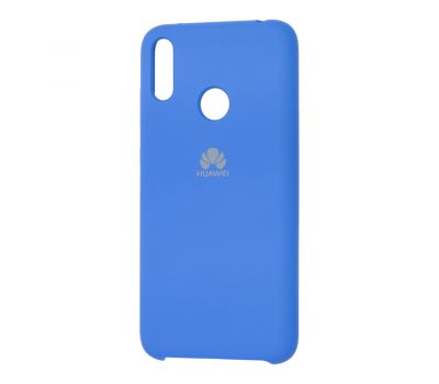 Чохол для Huawei Y7 2019 Silky Soft Touch "світло-синій"