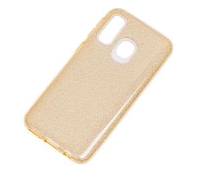 Чохол для Samsung Galaxy A40 (A405) Shining Glitter золотистий 847317