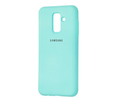 Чохол для Samsung Galaxy A6+ 2018 (A605) Silicone Full бірюзовий