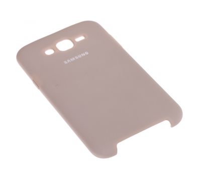 Чохол для Samsung Galaxy J7 (J700) Silky Soft Touch блідо-рожевий 851953