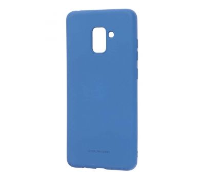 Чохол для Samsung Galaxy A8+ 2018 (A730) Molan Cano Jelly синій