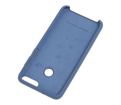 Чохол для Huawei P Smart Silky Soft Touch "синій" 852085