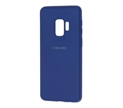 Чохол Samsung Galaxy S9 (G960) Logo синій