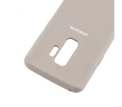 Чохол для Samsung Galaxy S9+ Silky Soft Touch сірий 856567