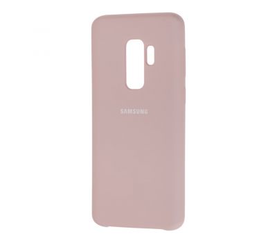 Чохол для Samsung Galaxy S9+ (G965) Silky Soft Touch блідо-рожевий
