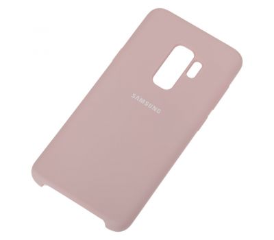 Чохол для Samsung Galaxy S9+ (G965) Silky Soft Touch блідо-рожевий 856504