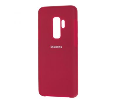 Чохол для Samsung Galaxy S9+ (G965) Silky Soft Touch вишневий