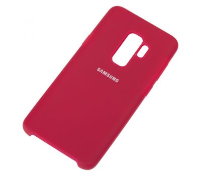 Чохол для Samsung Galaxy S9+ (G965) Silky Soft Touch вишневий 856507