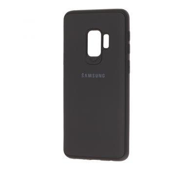 Чохол Samsung Galaxy S9 (G960) Logo чорний