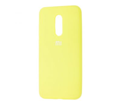 Чохол для Xiaomi Redmi 5 Plus Silicone Full жовтий