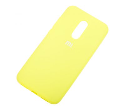 Чохол для Xiaomi Redmi 5 Plus Silicone Full жовтий 865549