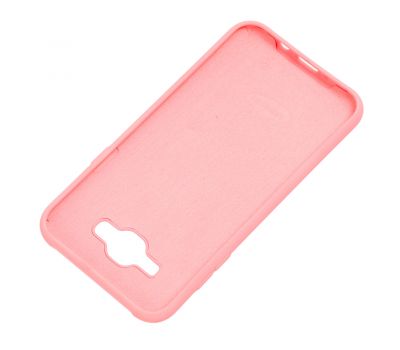 Чохол для Samsung Galaxy J7 (J700) Silicone Full рожевий 866304