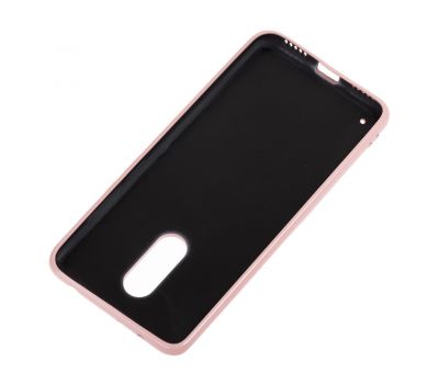 Чохол для Xiaomi Redmi 5 Jelly мармур рожевий 870398