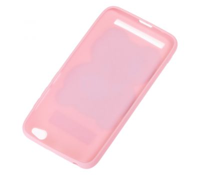 Чохол для Xiaomi Redmi 5a ведмедик "Love Me" рожевий 872317