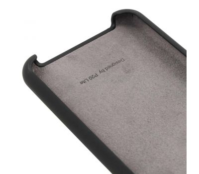 Чохол для Huawei P20 Lite Silky Soft Touch "чорний" 874971