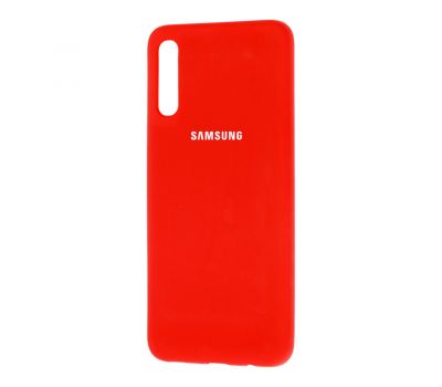 Чохол для Samsung Galaxy A70 (A705) Silicone cover червоний