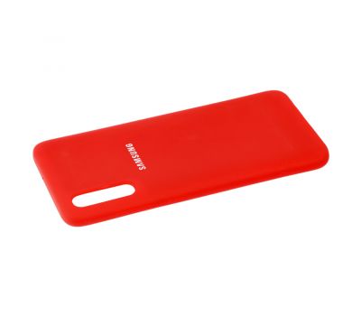 Чохол для Samsung Galaxy A70 (A705) Silicone cover червоний 877524