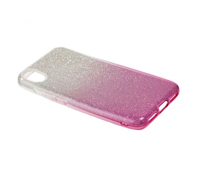Чохол для Xiaomi Redmi 7A Shining Glitter сріблясто-рожевий 879251