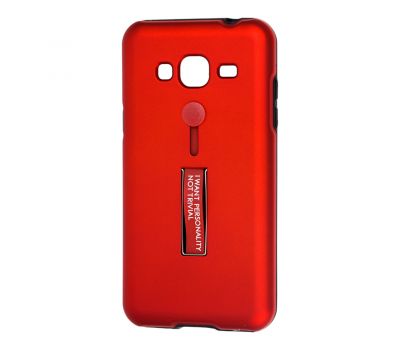 Чохол для Samsung Galaxy J5 (J500) Kickstand червоний