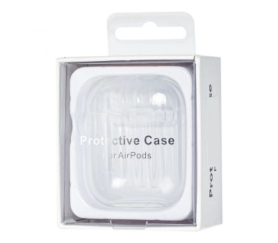 Чохол для AirPods Clear Case "білий" 880959