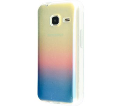 Силікон перламутр для Samsung J1 mini синій/проз