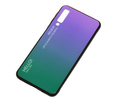 Чохол для Samsung Galaxy A7 2018 (A750) Hello glass фіолетовий 882895