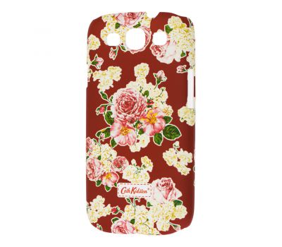 Чохол Samsung Galaxy S3 (i9300) Cath Kidston Flowers червоний